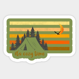 It's Cozy Time Sticker